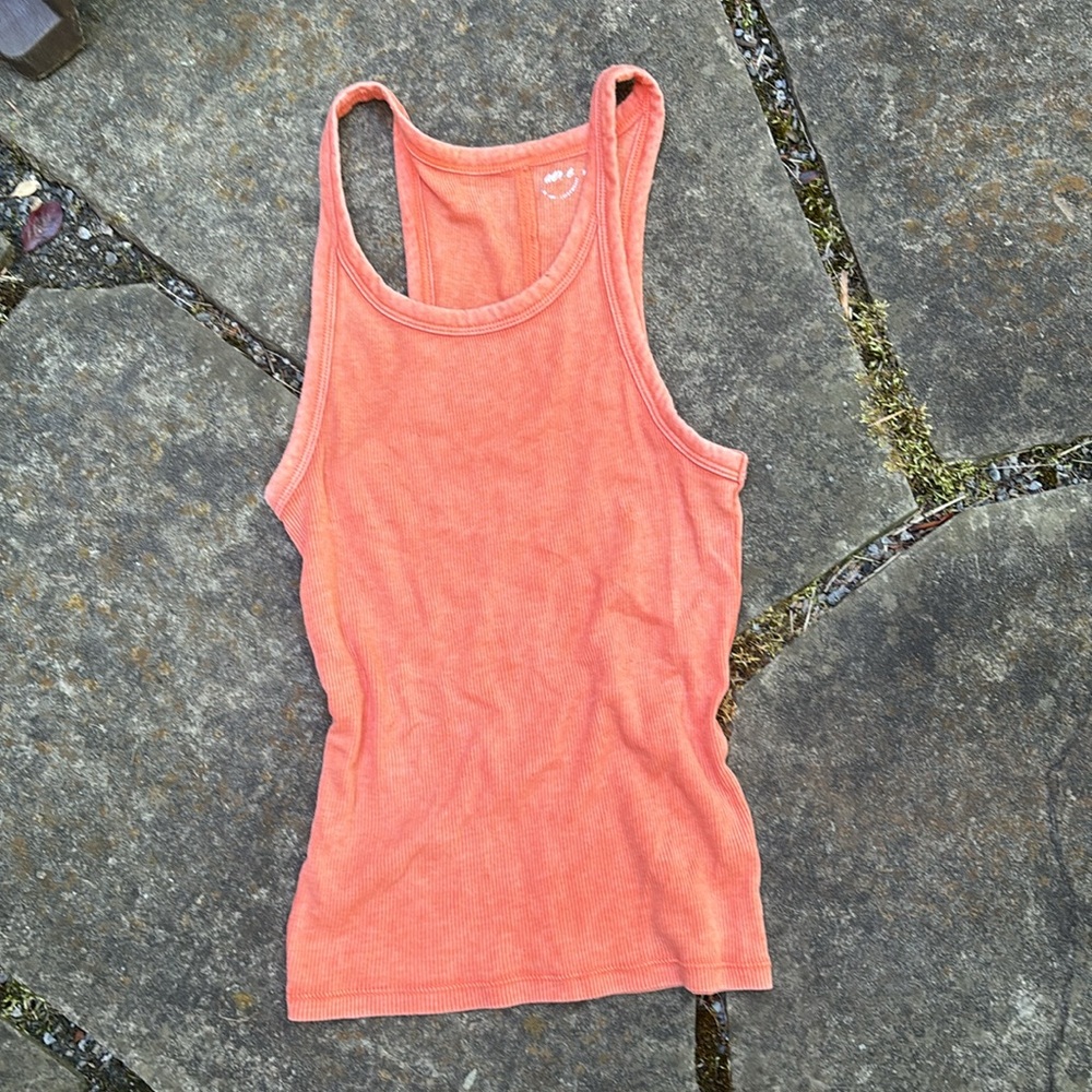 SOLD 🚨🚨Orange American Eagle Aerie lightweight tank